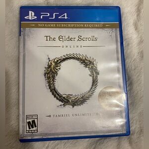 The Glder Scrolls Online PS4 video game